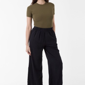 RCT308 - Cotton Twill Wide Pants