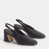 Curved Slingback Heel