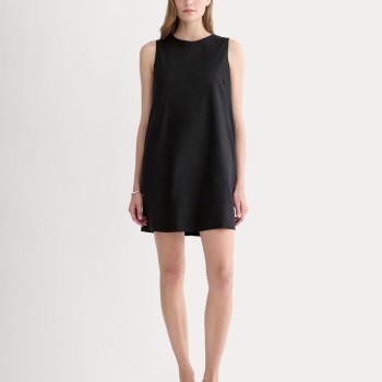 Linen straight dress